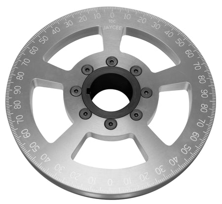 JayCee 5.25" Drag Pulley, Silver Sand Seal