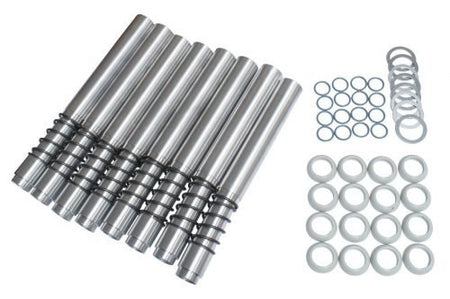JayCee Leak Proof Pushrod Tubes, Silver Anodized 6061, VW Type 1, 2 & 3 (JC-9104-0)