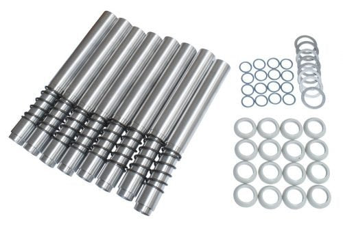 JayCee Leak Proof Pushrod Tubes, Silver Anodized 6061, VW Type 1, 2 & 3 (JC-9104-0)
