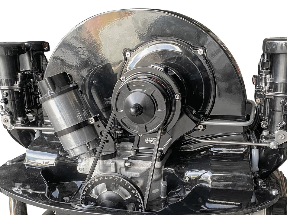 JayCee Billet Alternator Stand Engine Installation