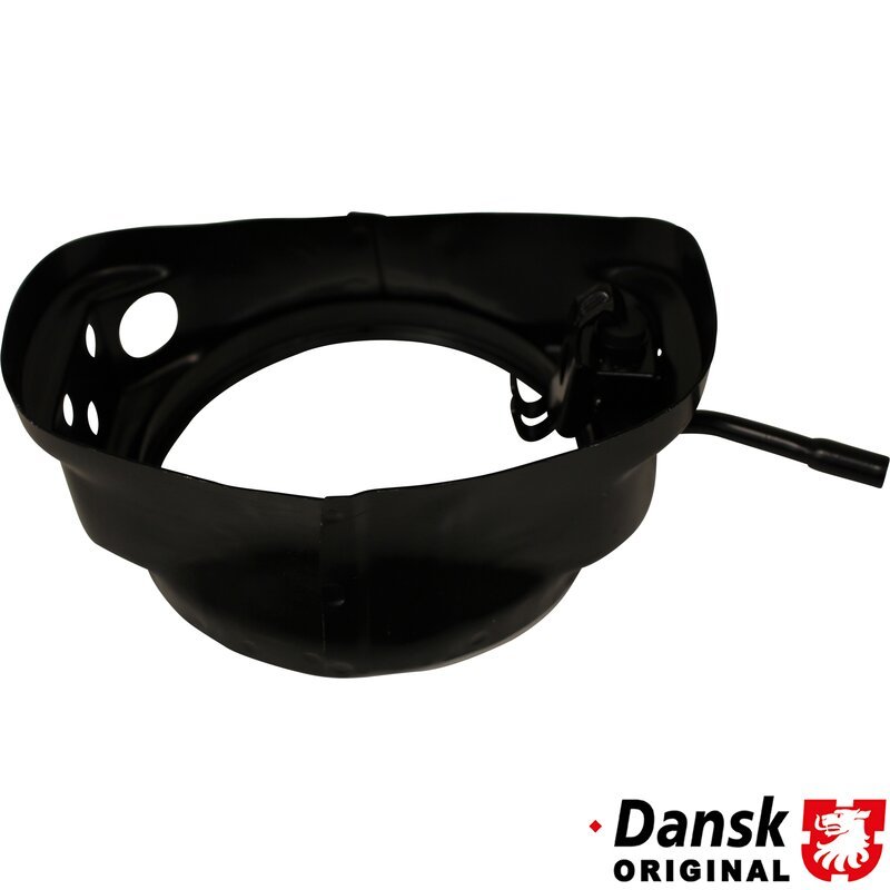 Fuel Filler Housing, Left Front Fender (No Flap) — JP Group Dansk JP-1908-0 for Porsche 1965–1968
