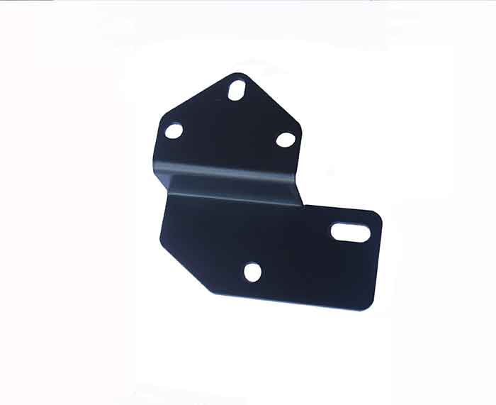 Left-Side Fender Oil Filter Mounting Bracket for Full-Flow Systems