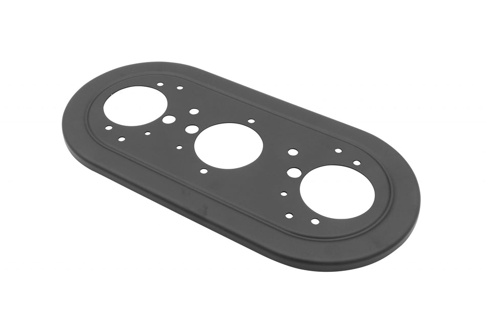 PMO PM-O300-2 water shield air cleaner base for PMO carburetors, angle view, Porsche 911