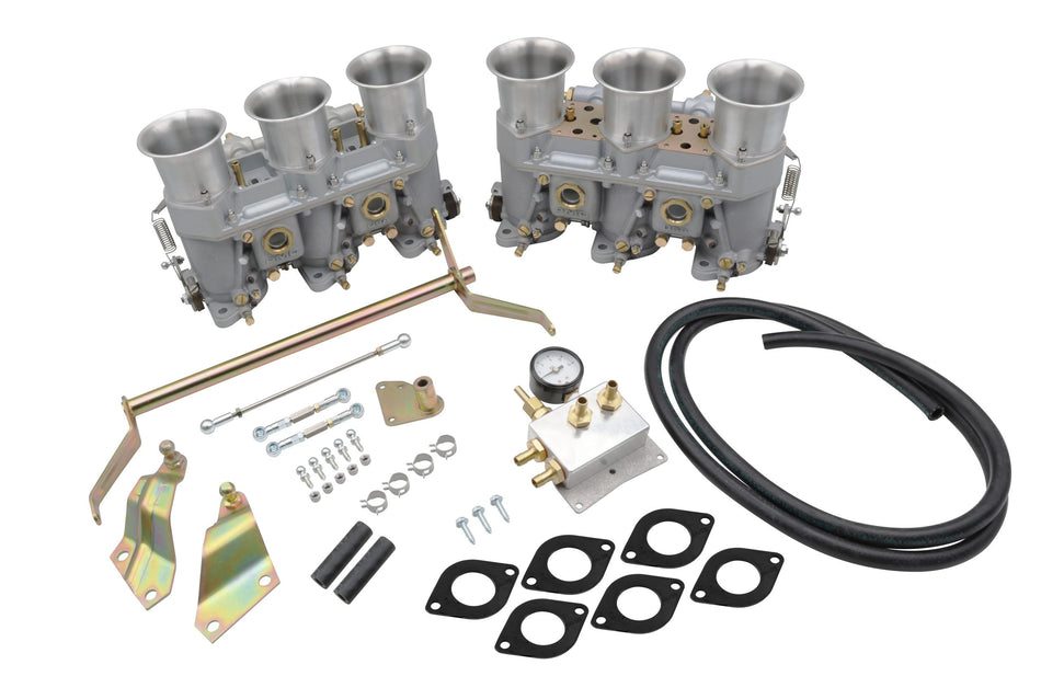 PMO 46mm Triple-Throat Carburetor Kit for Porsche 911 3.2-3.4L Performance PM-O806-0 EMPI