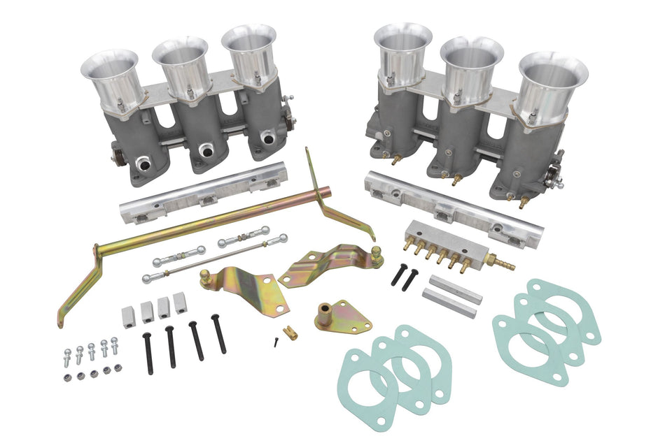 PMO 40mm EFI Throttle Body Kit, Natural Aluminum Finish for Porsche 911 (PM-O940-0)