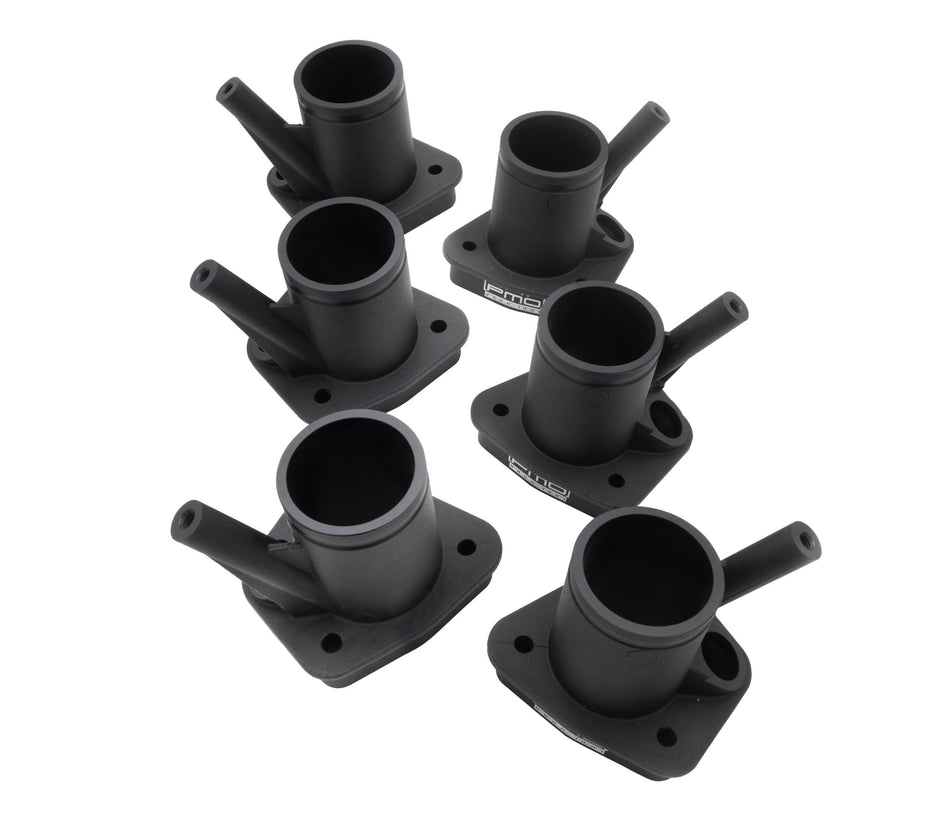 PMO Intake Manifold Aluminum "Stack" Set of 6 with OE Gaskets, 964 for Porsche 911 (PM-O965-0)