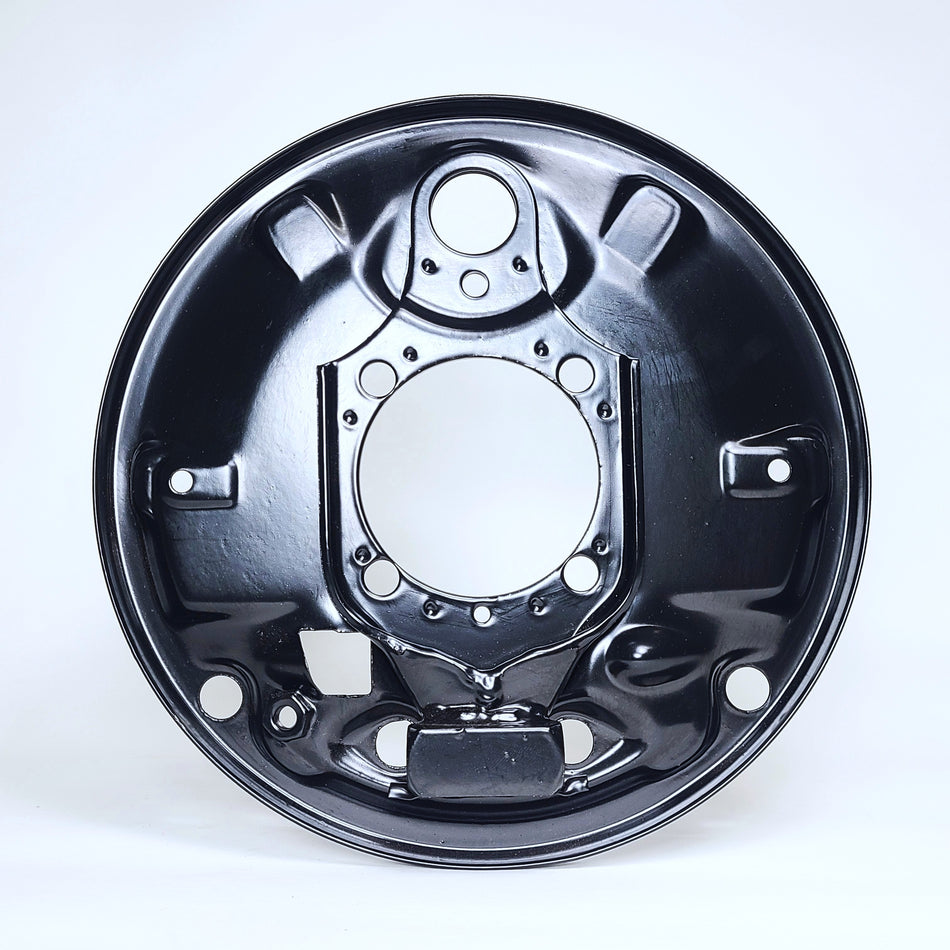 Genuine OEM Volkswagen Rear Left Brake Backing Plate – Semi-Gloss Restoration