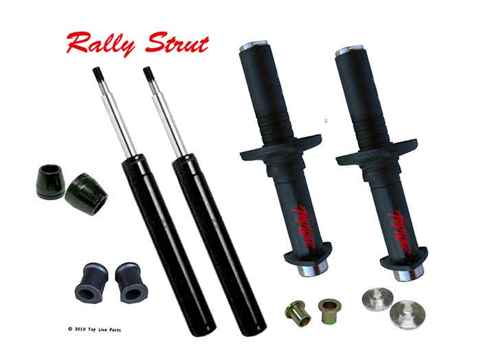 Top Line Super Low Rally Kit without Sway Bar 71-73 Super Beetle 87-0910RW