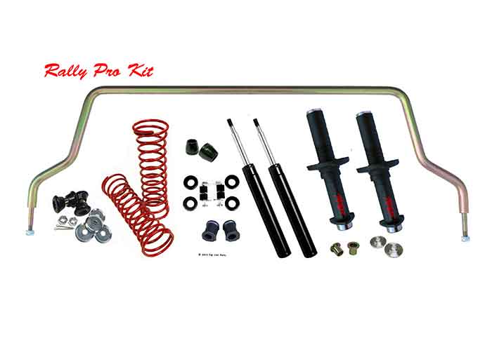 Top Line Super Low Rally Pro Kit with Sway Bar and Springs 71-73 Super Beetle 87-0910RP