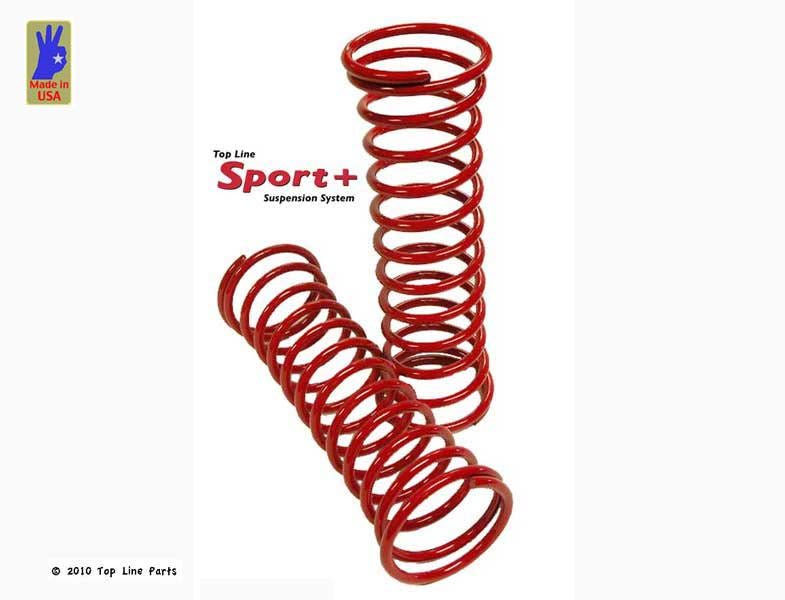 Top Line Super Beetle Sport+ Lowering Springs - 1" Drop | Made in USA for Beetle, Super Beetle