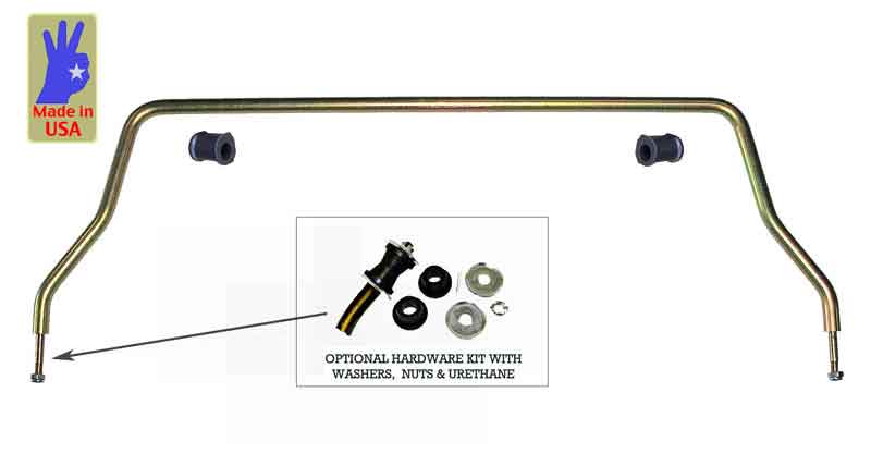 Top Line Front Sway Bar 7/8 inch Stock Height Super Beetle 74-79 87-0310