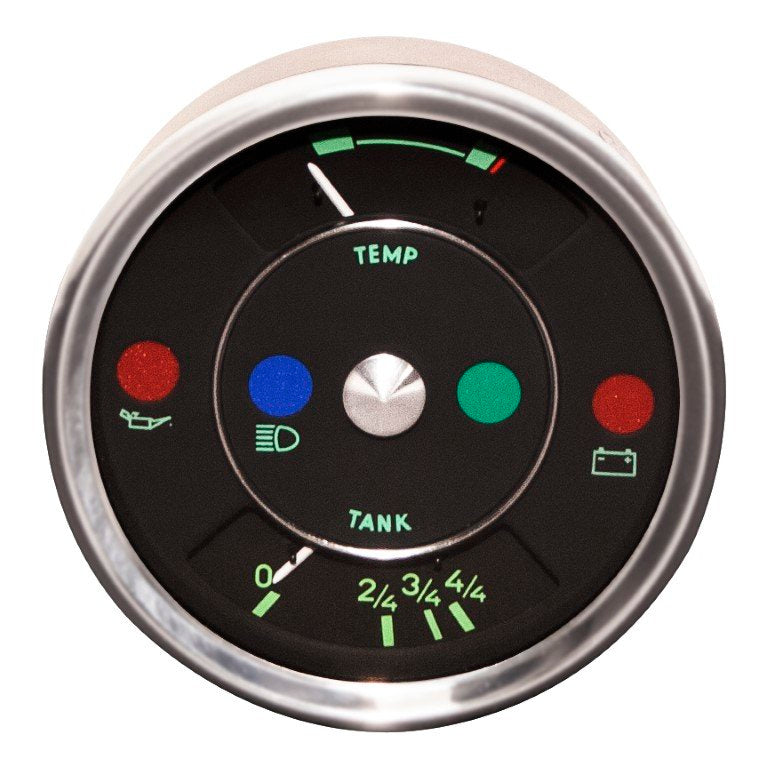 VDO Combination Oil Temperature and Fuel Level Gauge for Porsche 356 — part V5-1984-8