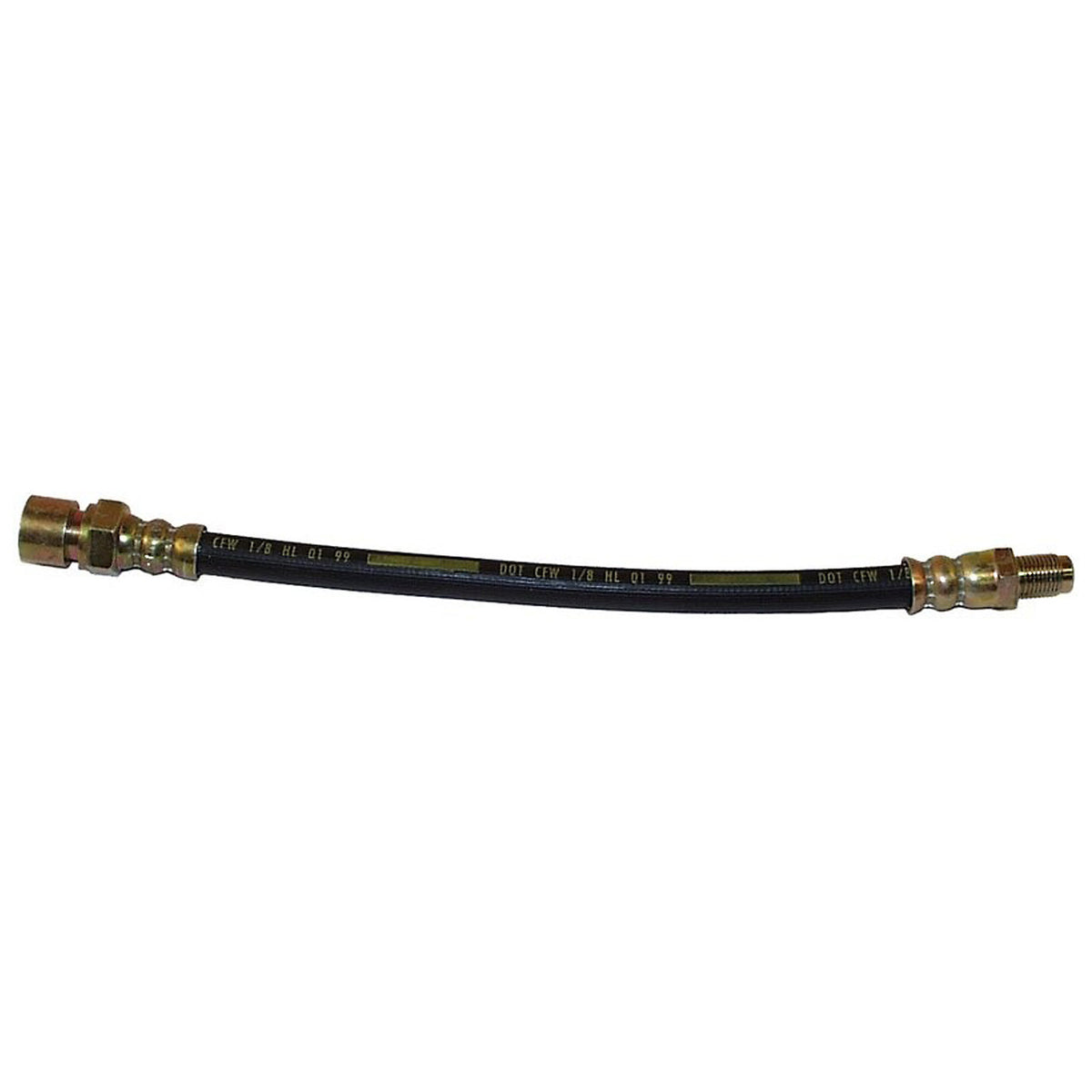 Rear Rubber Brake Hose — VW Air-Cooled (113-611-775-E)