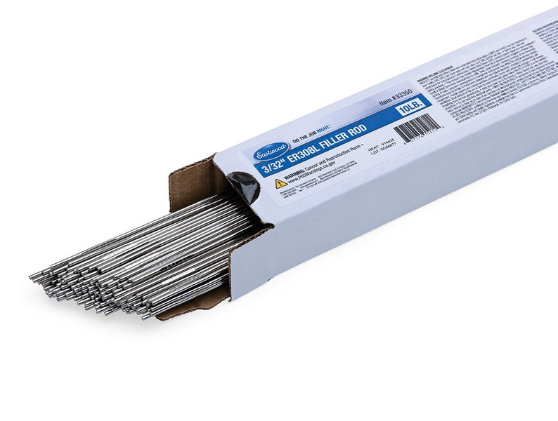 Eastwood 33350 ER308L stainless TIG filler rod 3/32 10lb spool