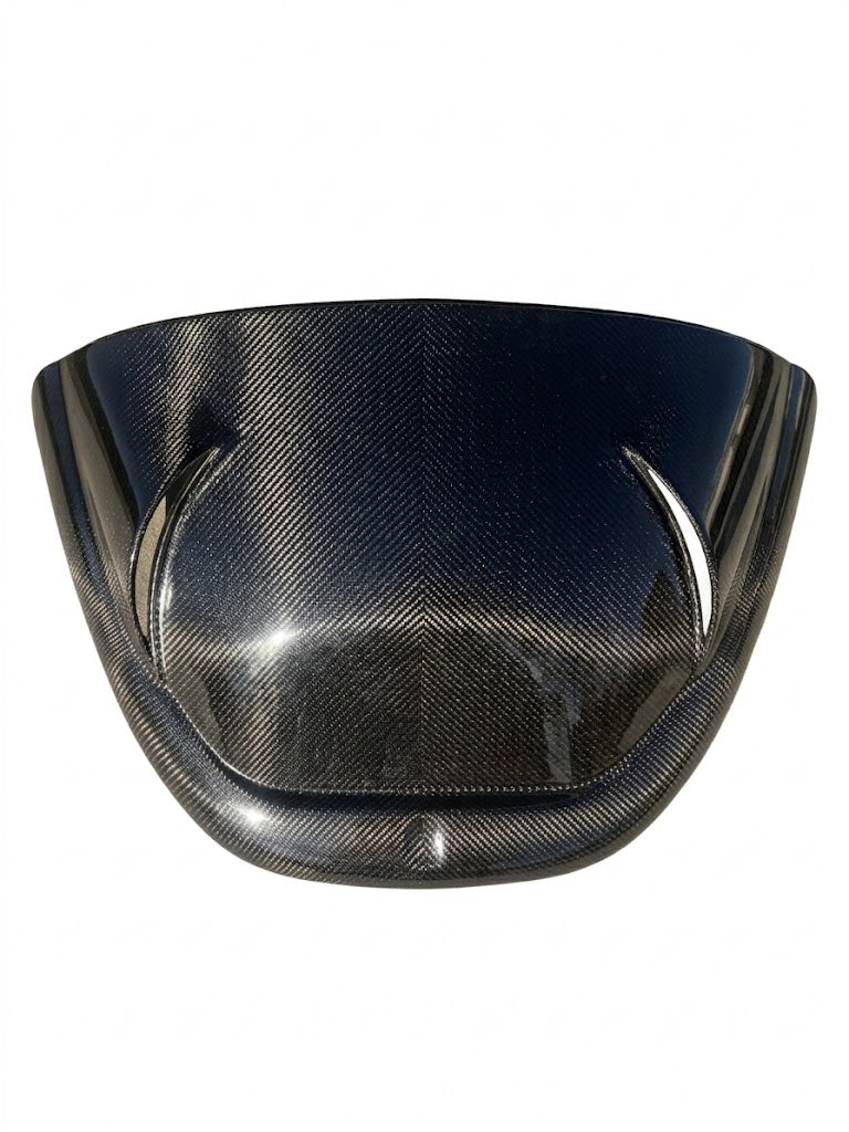 Full carbon fiber scooped deck lid for VW Beetle, made in USA (#DL-CF)