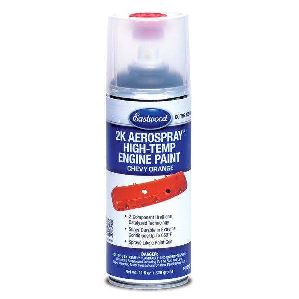 Eastwood 14927Z 2K High-Temp Ceramic Engine Paint Chevy Orange