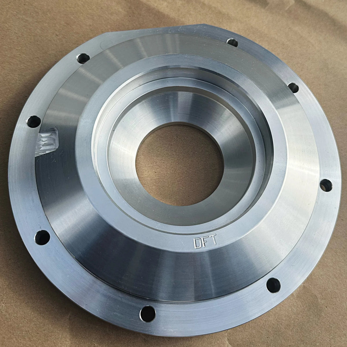 Dave Folts DFT billet 6061 aluminum swing axle side cover with lightening holes for VW swing-axle transaxle
