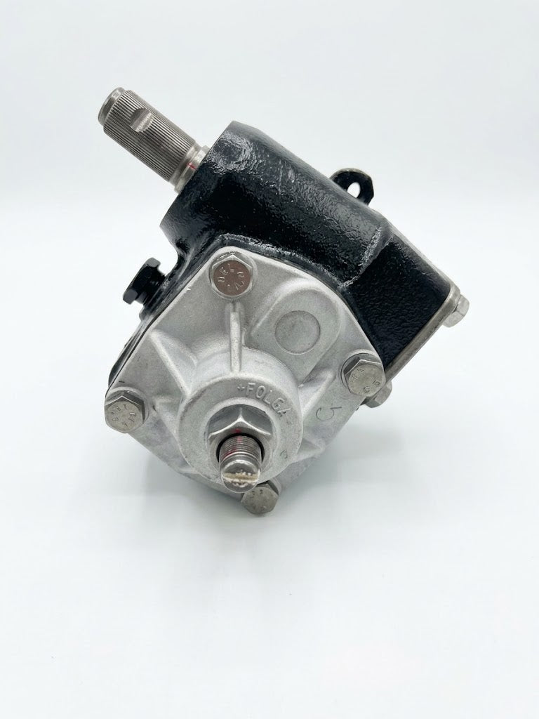 Rebuilt Brazilian VW Early Bay steering box top cover and adjuster