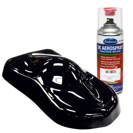 Eastwood 74108Z 2K AeroSpray Single-Stage Urethane Interstate Black
