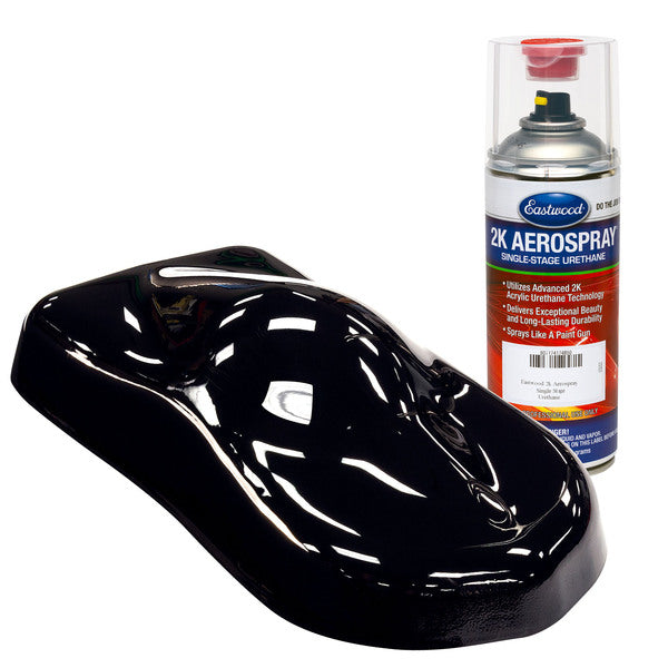 Eastwood 74108Z 2K AeroSpray Single-Stage Urethane Interstate Black