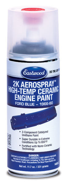 Eastwood 14928Z 2K High-Temp Ceramic Engine Paint Ford Blue