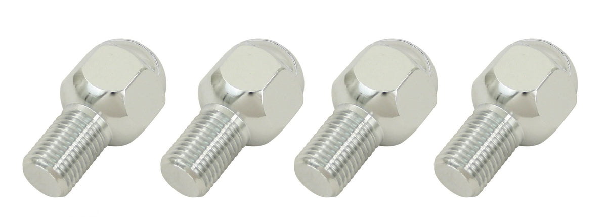 EMPI 00-9568-0 chrome ball-seat lug bolts, M14, 22mm head, air-cooled VW wheels