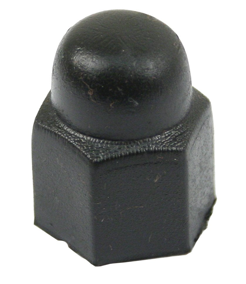 EMPI 98-6113-B black wheel bolt cap for VW Beetle 1973-1979 stock lug bolts, sold each