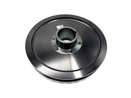 F2 Performance Supply billet crank pulley for VW Beetle, Bus and Karmann Ghia, 7 inch anodized 6061