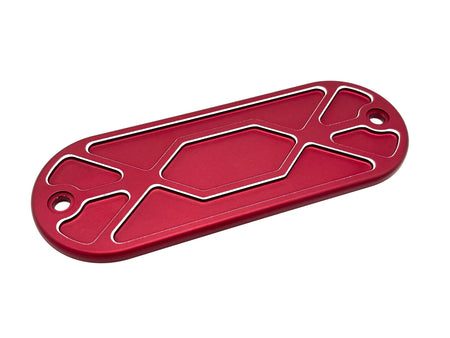 CNC 6061 anodized billet shift rod cover, early link-pin VW Beetle 1965 and older, F2 Performance Supply