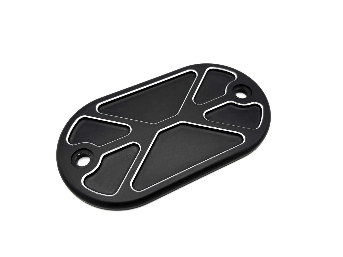 F2 Performance Supply billet shift rod cover for late ball-joint VW Beetle 1966–1967, CNC 6061 anodized