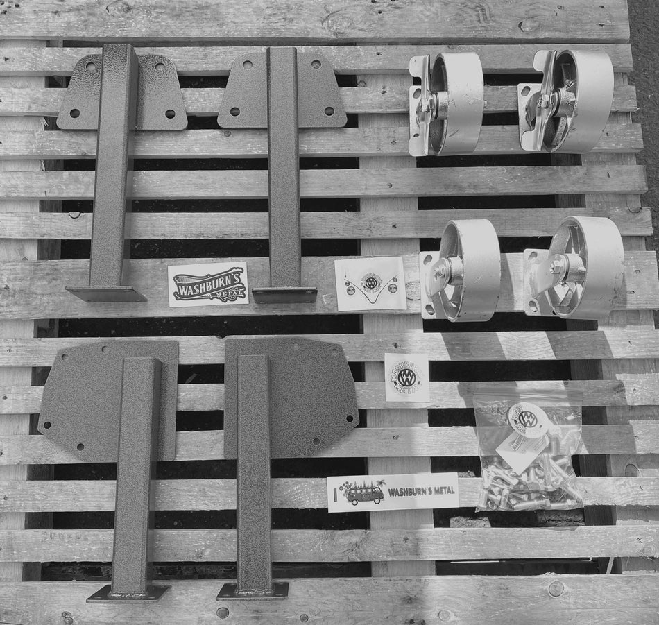 4-Leg Rolling Transport Kit 1955-1970 — detail view
