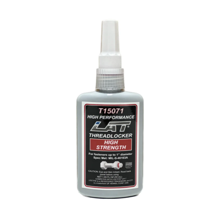 LAT red high strength thread lock sold by King Performance