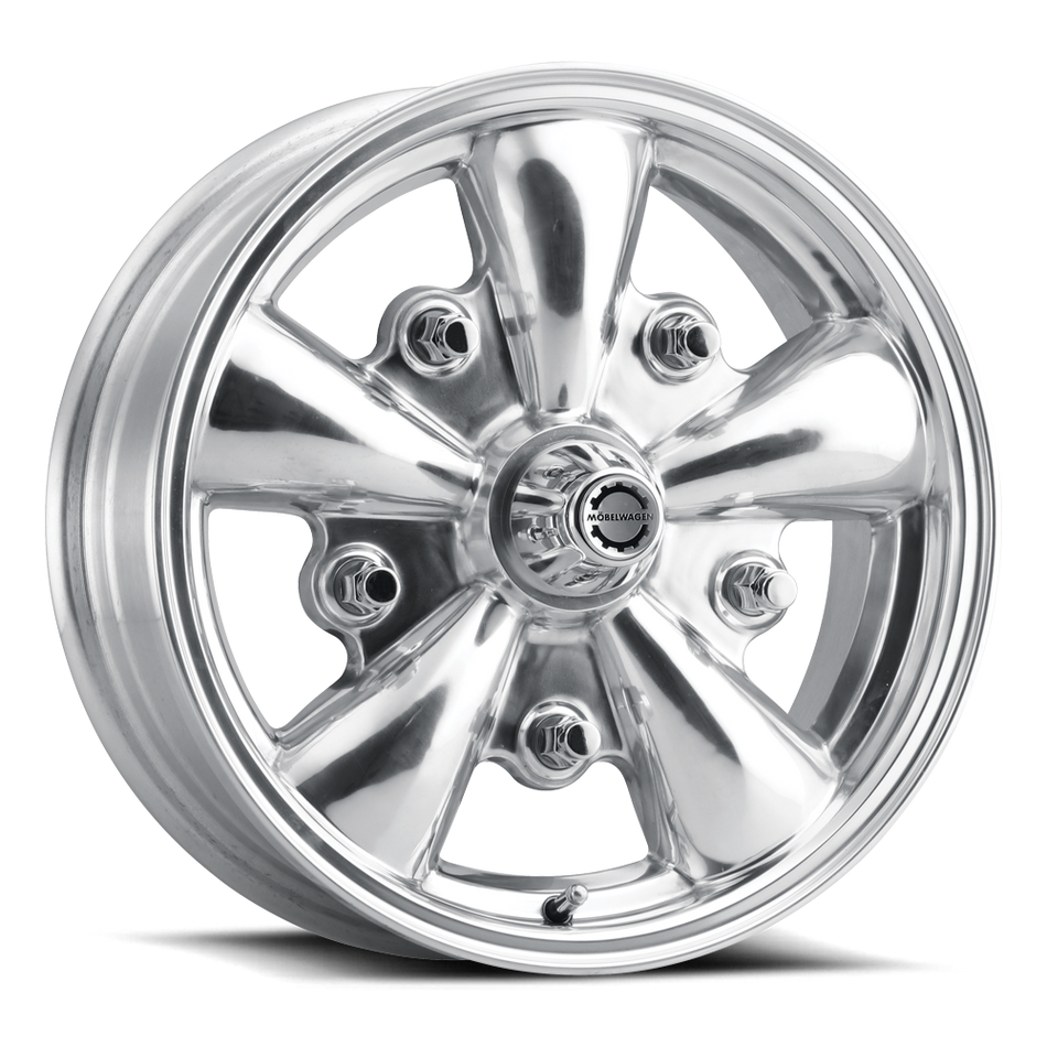 Mobelwagen 720 Das Jager 5-spoke wheel, polished, 15x5.5 +14mm, 5x205 (MW-720P-55520-14)