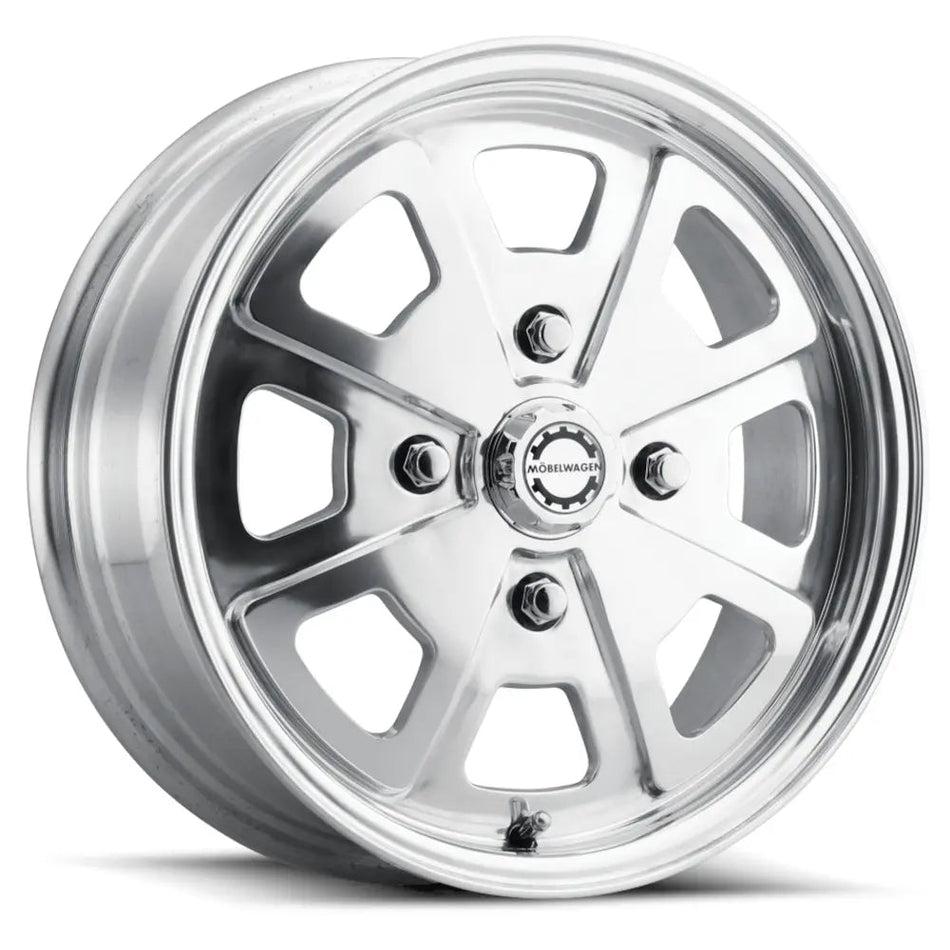 Mobelwagen 730 Schnell 8-spoke wheel, polished, 15x5.5 +35mm, 4x130 (MW-730P-55530-35)