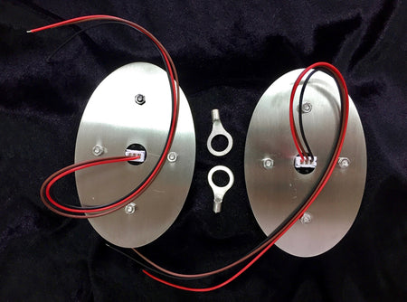 Vintage Speed LED tail lights for 1955-1961 VW Beetle, 12V pair (King Performance Snowflake)
