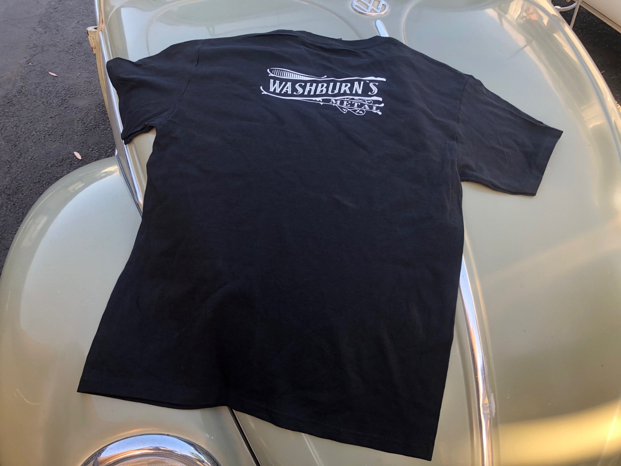 Original Washburn's Metal Retro Version Short Sleeve — side profile