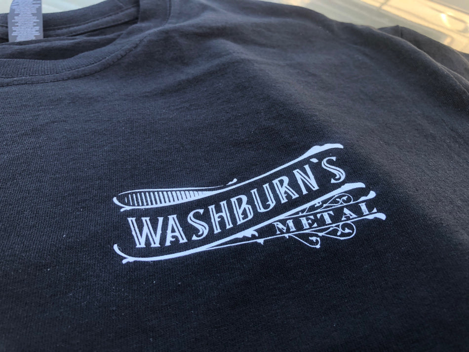 Original Washburn's Metal Retro Version Short Sleeve — detail view