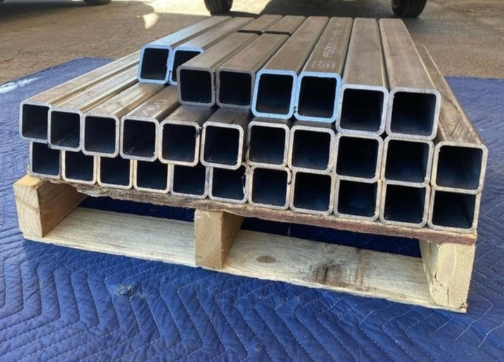 Rotisserie Kit: "Weld It Yourself" (without wheels) — installed view