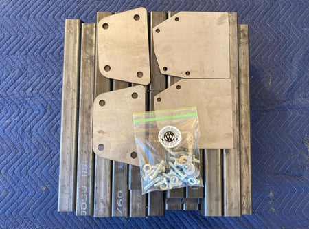 Rotisserie Kit: "Weld It Yourself" (without wheels) — alternate angle
