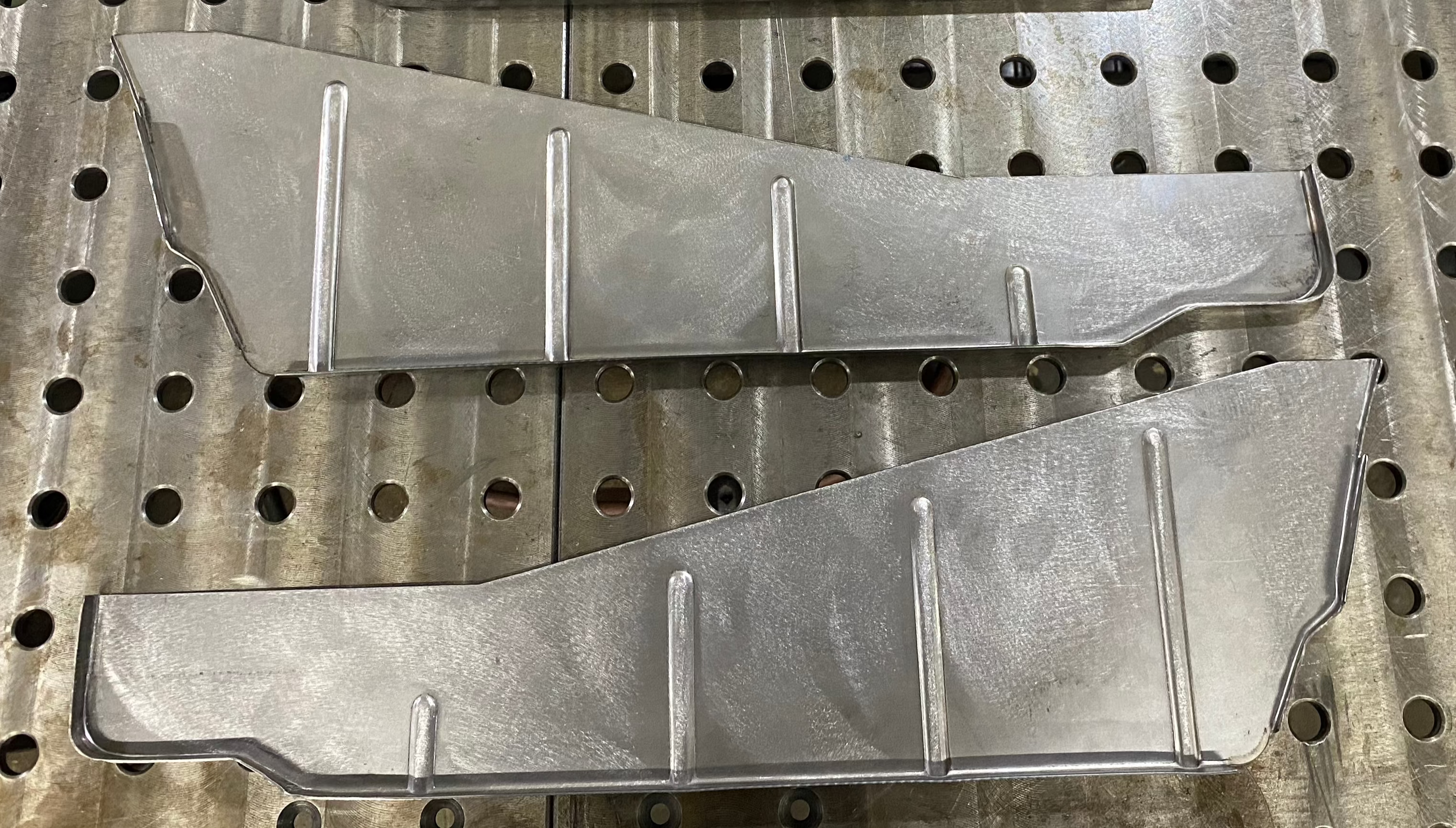 Type 3: Two-piece Pan Divider/Partition Lower Repair Panels, Notchback, Fastback, Squarebackack for Type 3