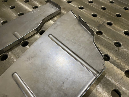 Type 3: Two-piece Pan Divider/Partition Lower Repair Panels, Notchback, Fastback, Squarebackack for Type 3