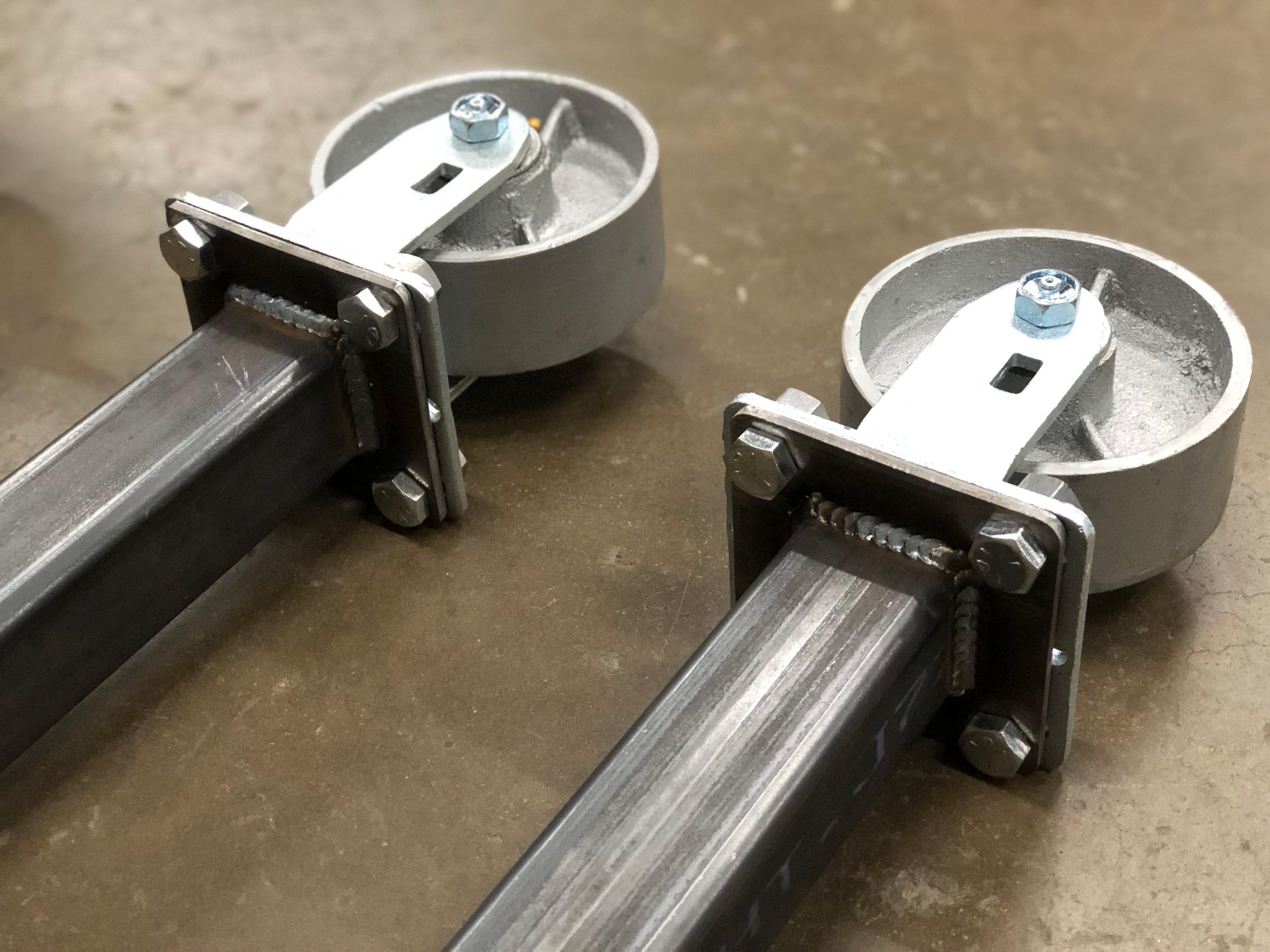 4-Leg Rolling Transport Kit 1955-1970 — close-up