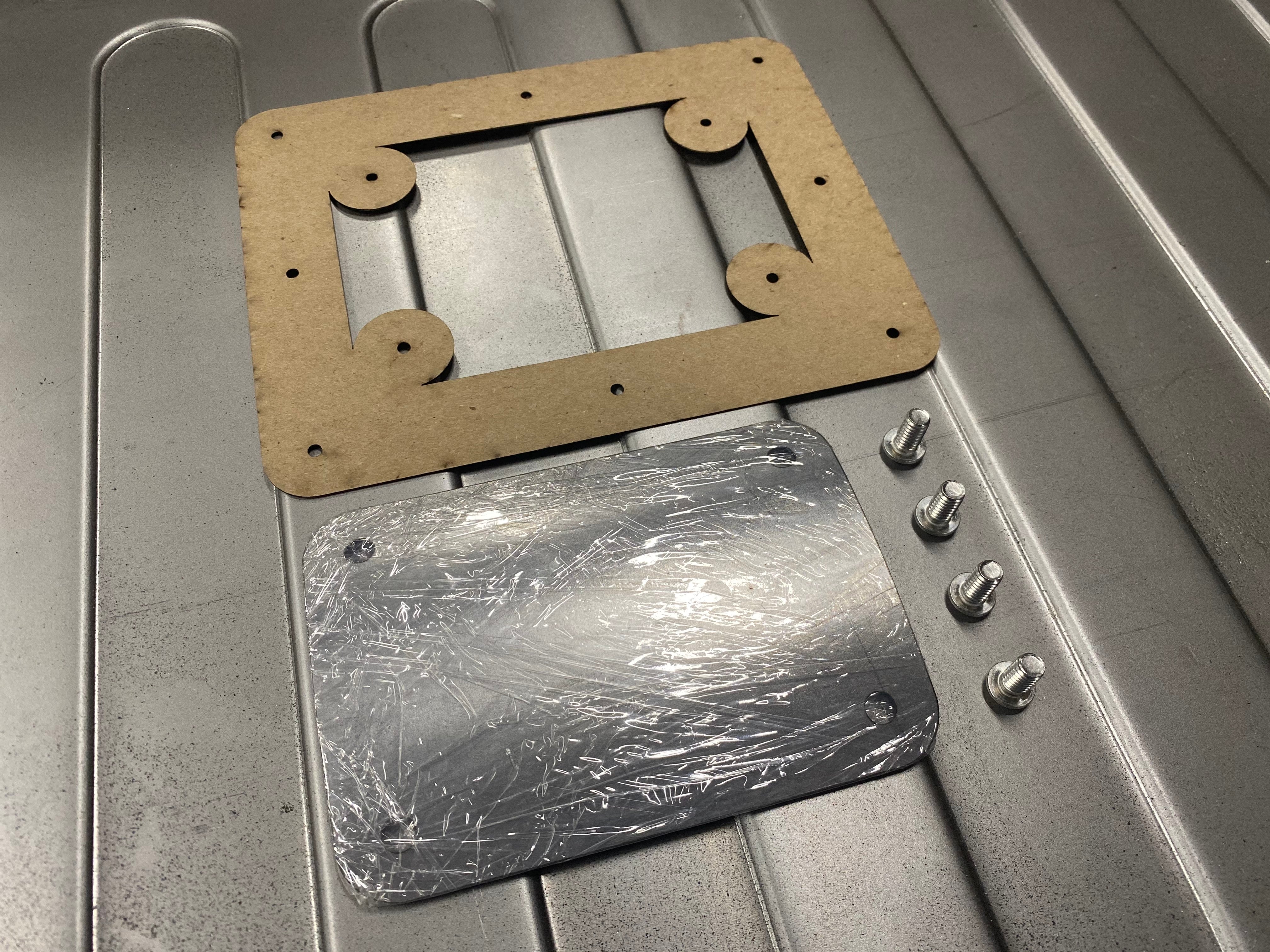 Tunnel Access Plate Kit (Non-Flush) All Years Beetle, Type 3, Ghia & Thing