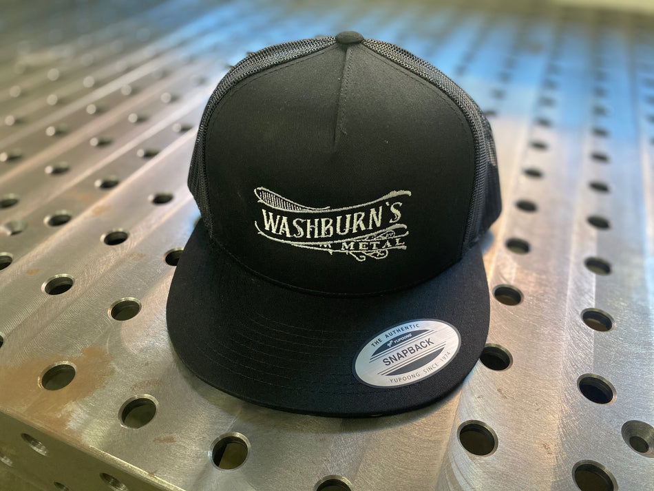Washburn's Metal Trucker Hat