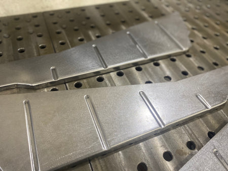 Type 3: Two-piece Pan Divider/Partition Lower Repair Panels, Notchback, Fastback, Squarebackack for Type 3