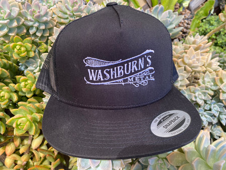 Washburn's Metal Trucker Hat