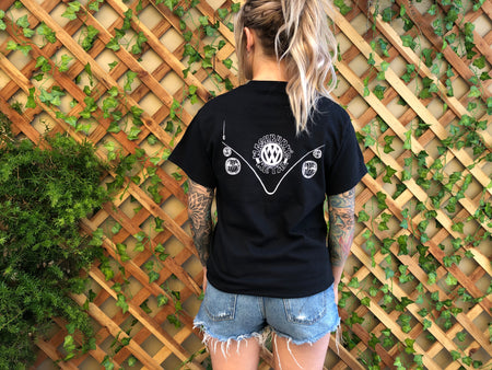 Washburn's Metal Skeleton Pocket Short Sleeve Shirts — side profile
